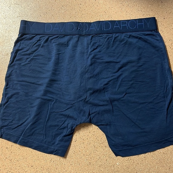 David Archy boxer briefs Lg - Pack of 2 (Black, Blue) - Picture 3 of 5